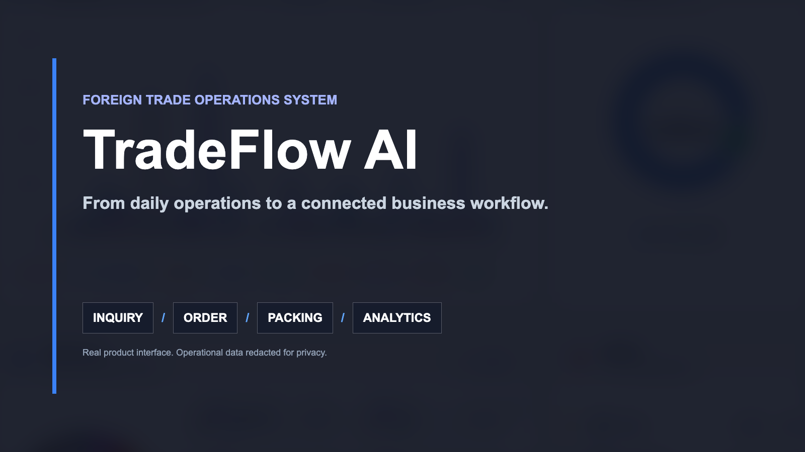 From Foreign Trade Operations to TradeFlow: Building Software from Real Workflow Friction